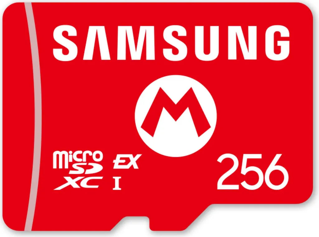 Samsung microSD Express 256 GB Super Mario Edition pentru Nintendo Switch 2 NOU