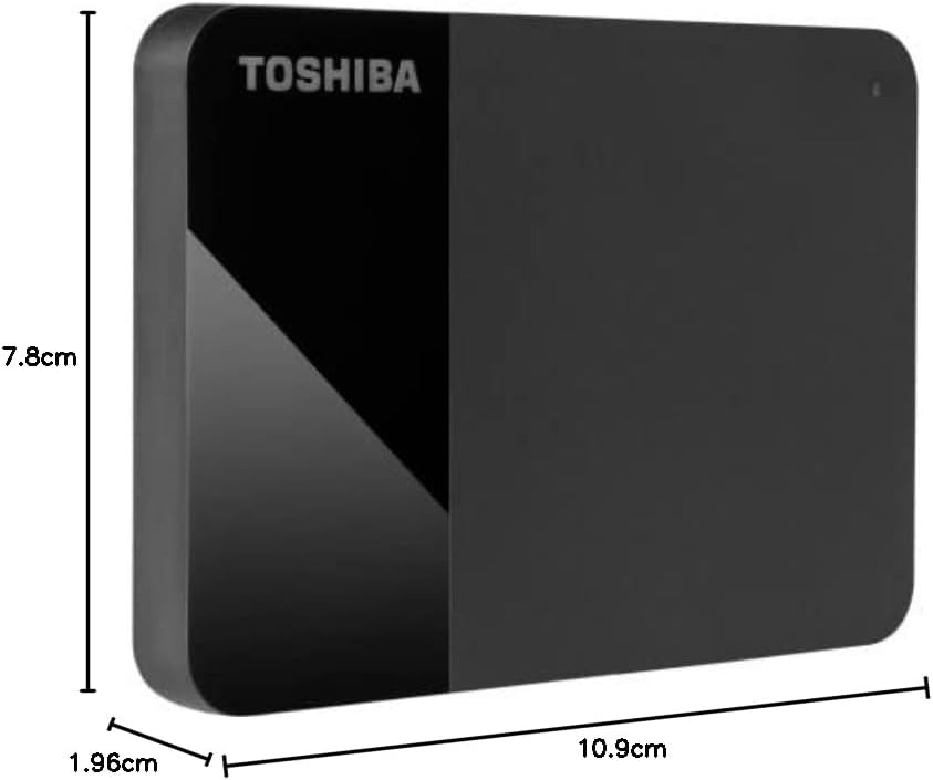 Hard Disk Extern TOSHIBA Canvio Ready 4TB USB 3.2 Gen 1 2.5" Negru NOU