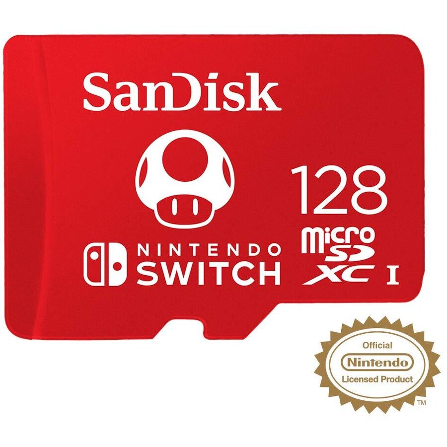 Card de Memorie SanDisk by WD Nintendo Switch Edition Micro SDXC 128GB Clasa 10 UHS-I Second-Hand SH