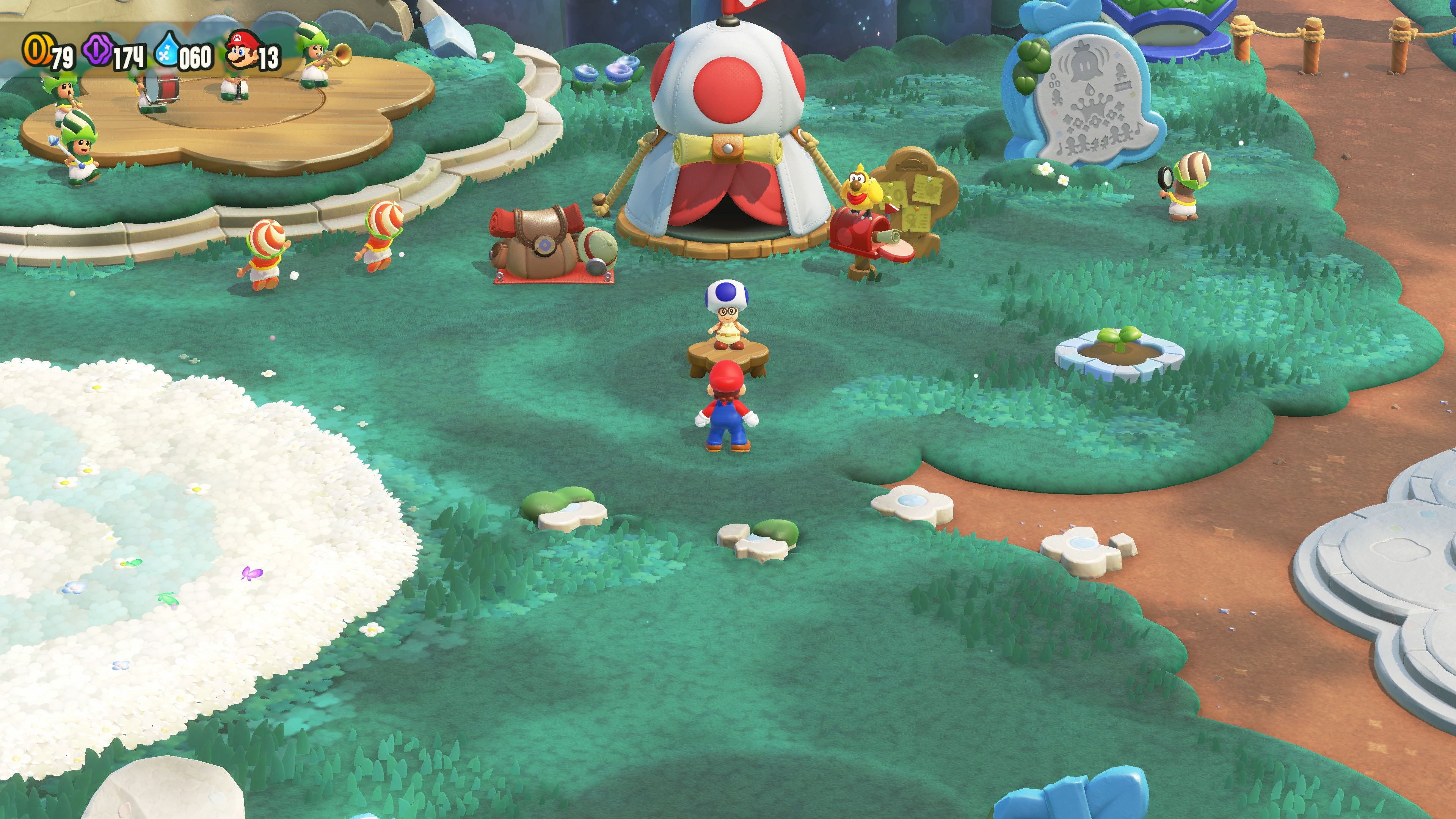 Joc Super Mario Bros. Wonder + Meetup in Bellabel Park pentru Nintendo Switch 1&2 NOU