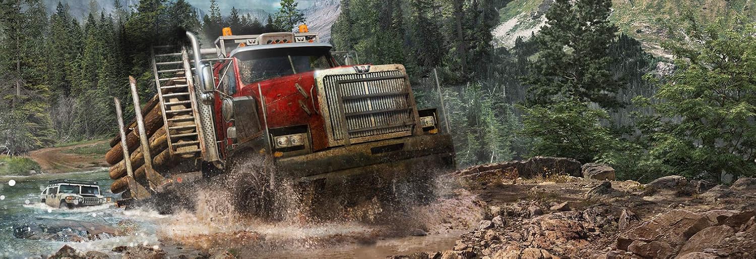 Joc Spintires: MudRunner – American Wilds Edition pentru Xbox One Second-Hand SH