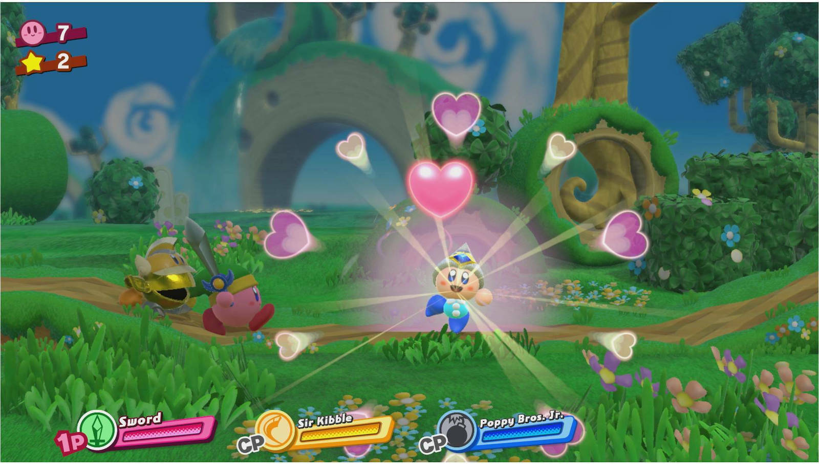 Joc Kirby Star Allies pentru Nintendo Switch Second-Hand SH