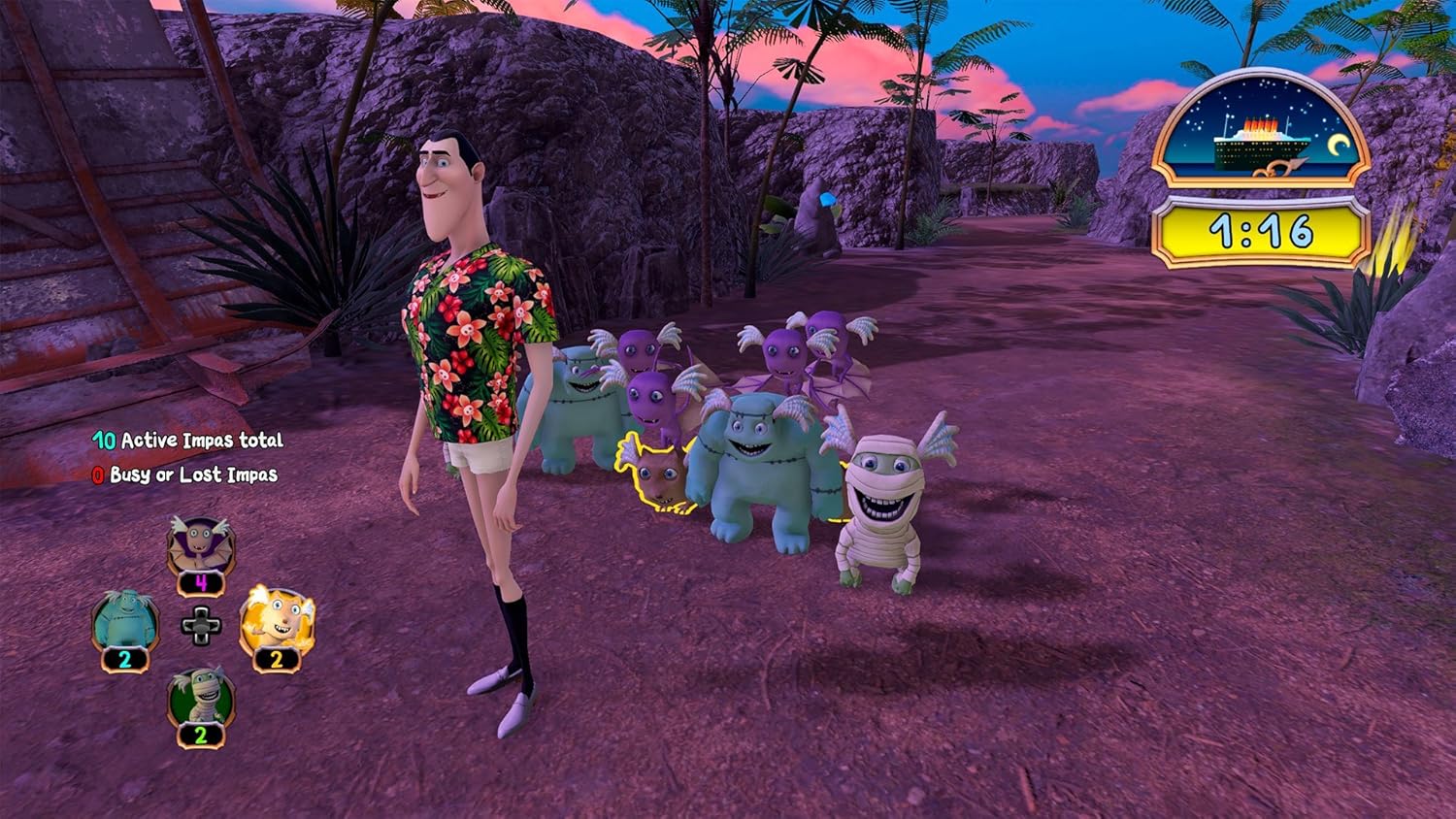 Joc Hotel TRANSYLVANIA 3: Monsters Overboard pentru PlayStation 4 PS4 Second-Hand SH