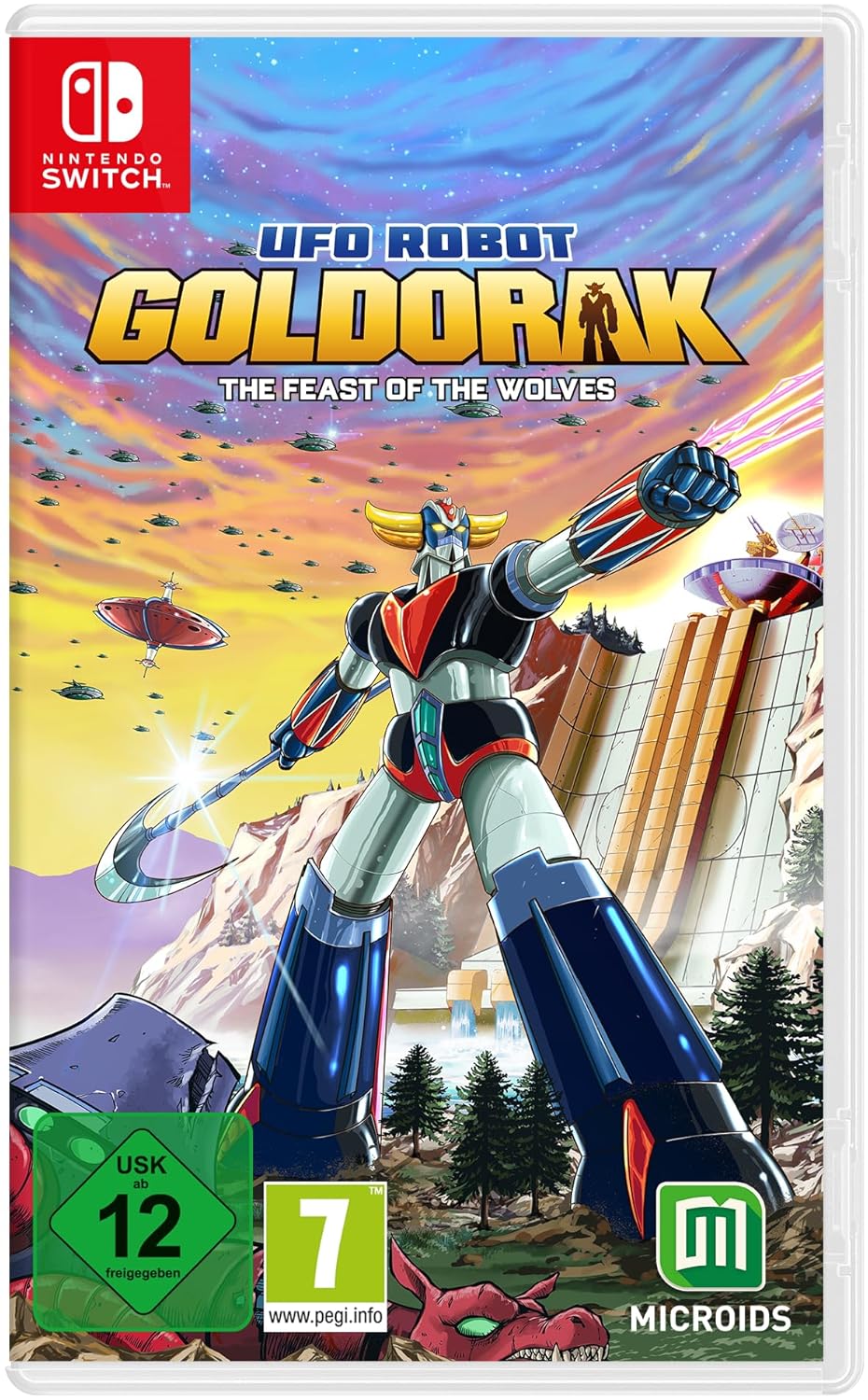 Joc Ufo Robot Goldorak - The Feast of the Wolves Standard Edition pentru Nintendo Switch NOU