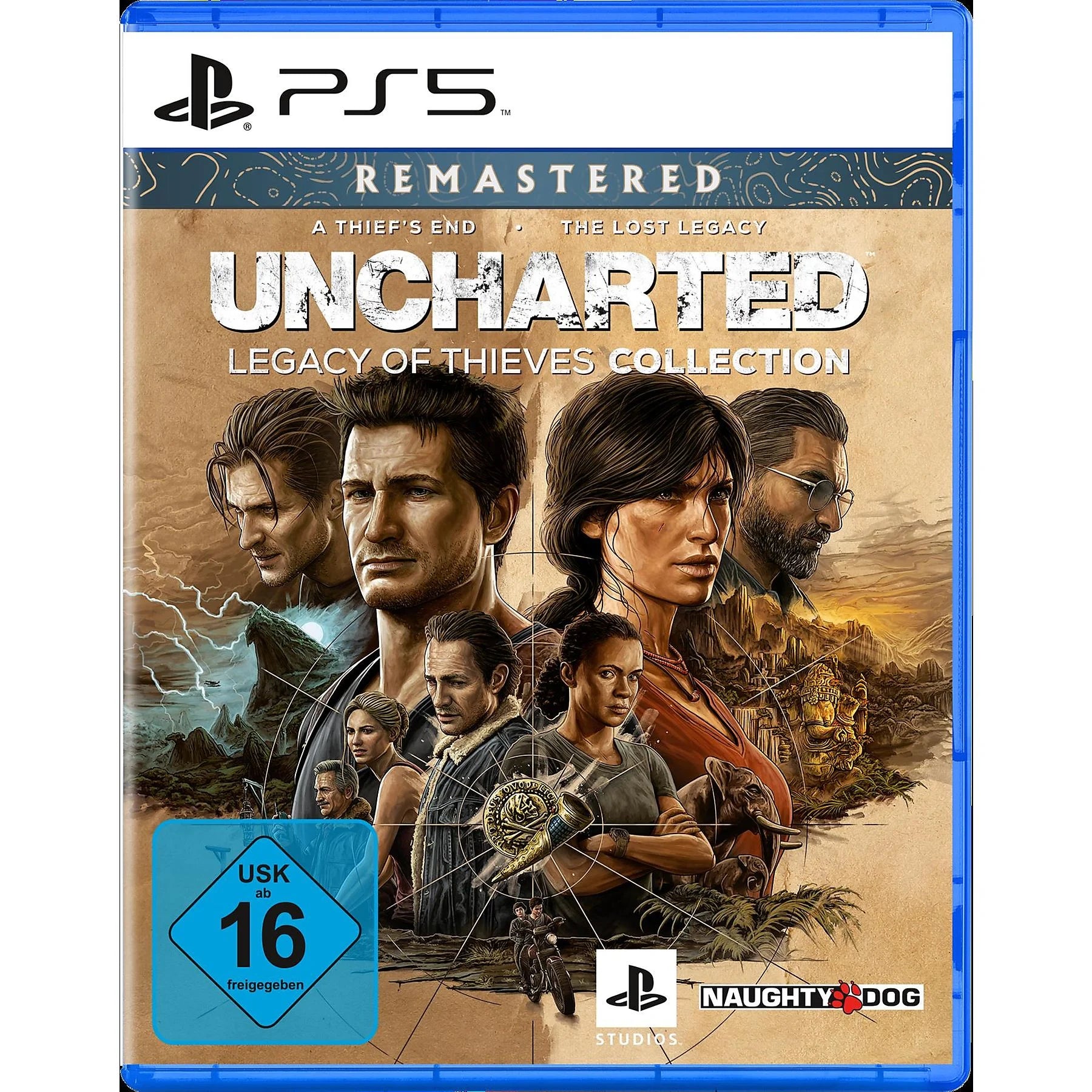 Joc Uncharted Legacy Of Thieves Collection pentru PlayStation 5 PS5 Second-Hand SH