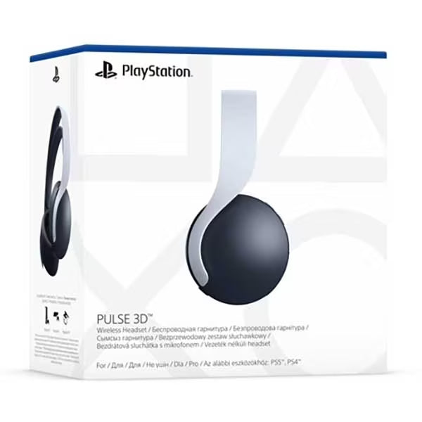 Casti Gaming Wireless PlayStation 5 (PS5) Pulse 3D, Alb Second-Hand SH