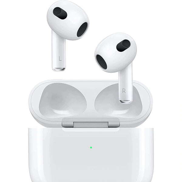 Casti Apple AirPods 3, True Wireless, Bluetooth, In-Ear, Microfon, Carcasa Incarcare MagSafe, ALB
