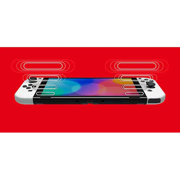 Consola Nintendo Switch OLED cu Joy-Cons ALB/WHITE + Kirby’s Return to Dream Land Deluxe NOU