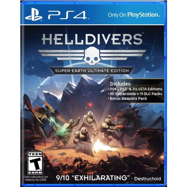Joc HellDivers Super Earth Ultimate Edition pentru PlayStation 4 PS4 Second-Hand SH