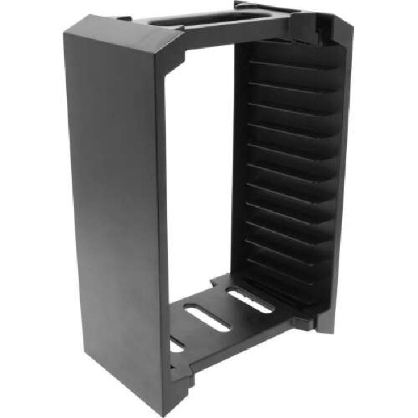 Suport CD-uri Myria  pentru  PS4 / Xbox One / Blu-ray, 12 spatii depozitare, Negru Second-Hand SH
