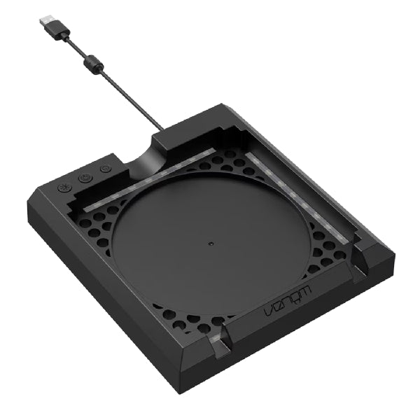 Stand consola gaming, Venom, Pentru XBOX Series X VS2886, LED RGB, Negru Second-Hand SH