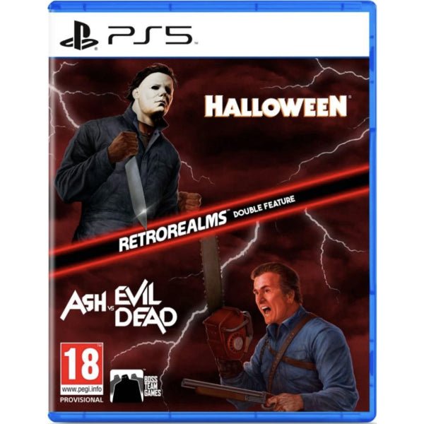Joc Halloween And Ash Vs Evil Dead Retrorealms Double Feature pentru PlayStation 5 PS5 Second-Hand SH