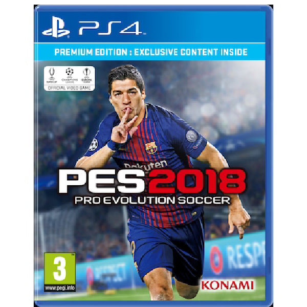Joc Pro Evolution Soccer 2018 pentru PlayStation 4 PS4 Second-Hand SH
