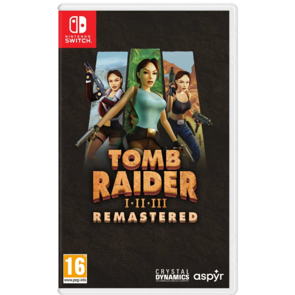 Joc Tomb Raider I II & III Remastered pentru Nintendo Switch NOU