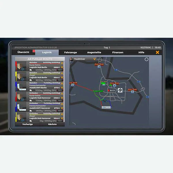 Joc On The Road - Truck Simulator pentru PlayStation 4 PS4 Second-Hand SH