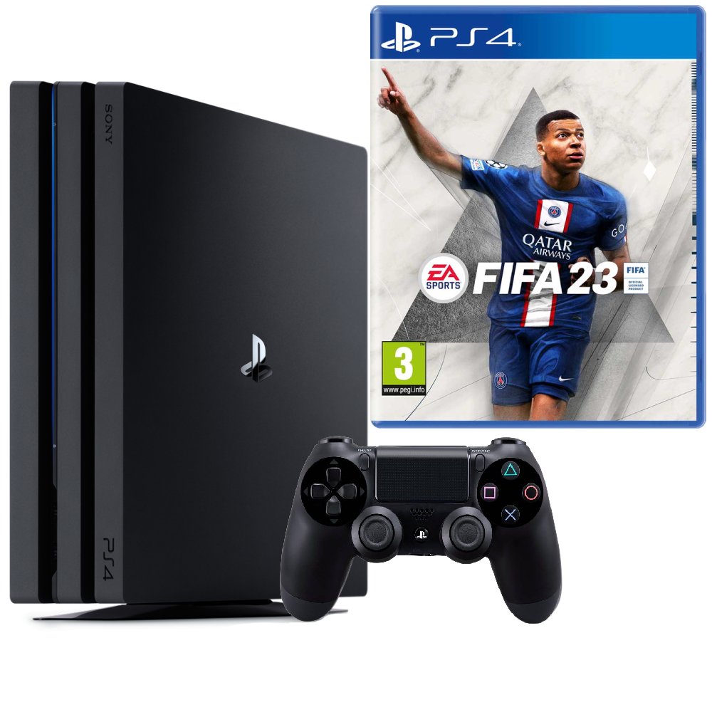 Consola Sony PlayStation 4 PRO PS4 1TB + Controller + FIFA 23 Second-Hand SH