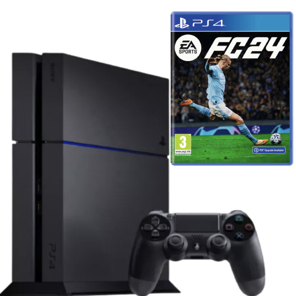 Consola Sony PlayStation 4 PS4 500GB + Controller Second-Hand SH + Joc Ea Sports FC 24