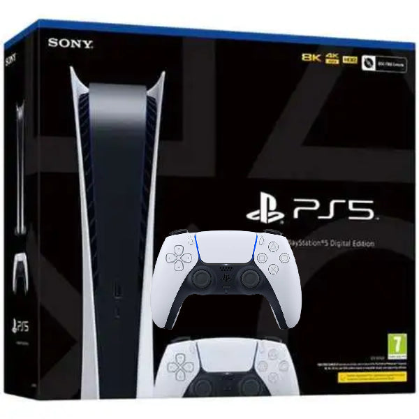 Consola PlayStation 5 PS5 Digital Edition + 2 Controllere Second-Hand SH