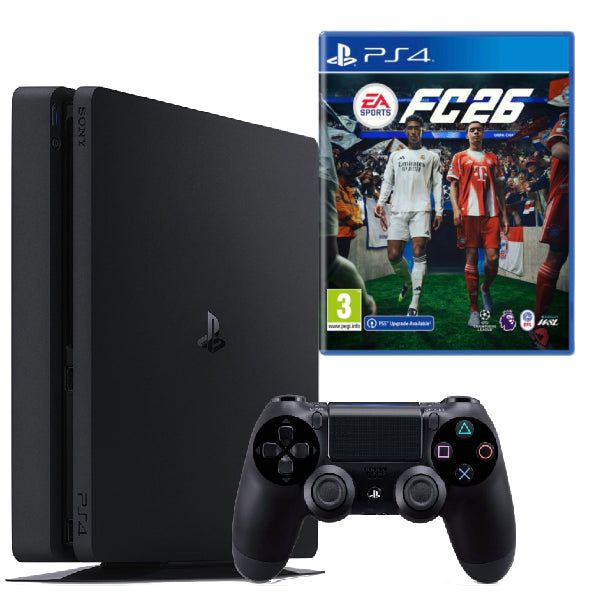 Consola Sony PlayStation 4 SLIM PS4 500GB + Controller Second-Hand SH + Joc FC 26 Second-Hand SH