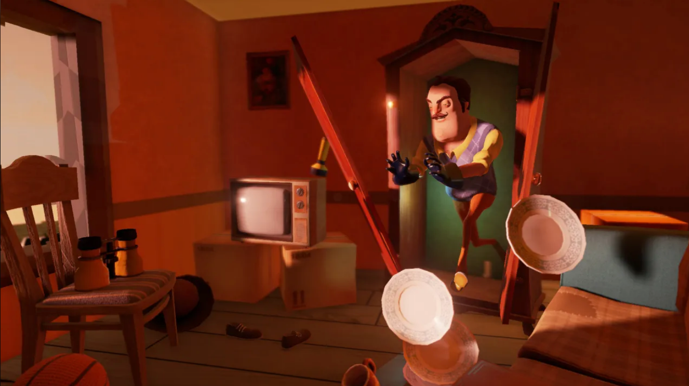 Joc Hello Neighbor pentru PlayStation 4 PS4 Second-Hand SH