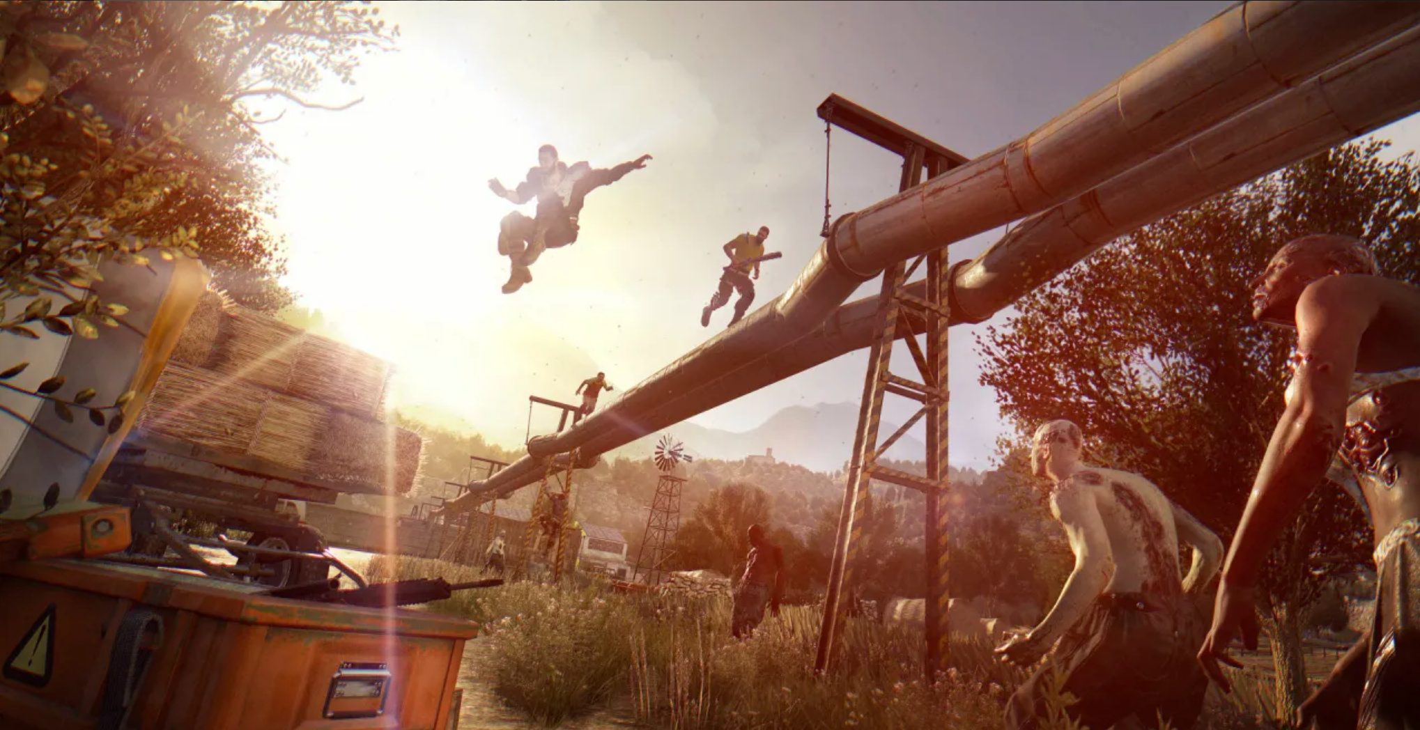 Joc Dying Light The Following Enhanced Edition pentru PlayStation 4 PS4 Second-Hand SH