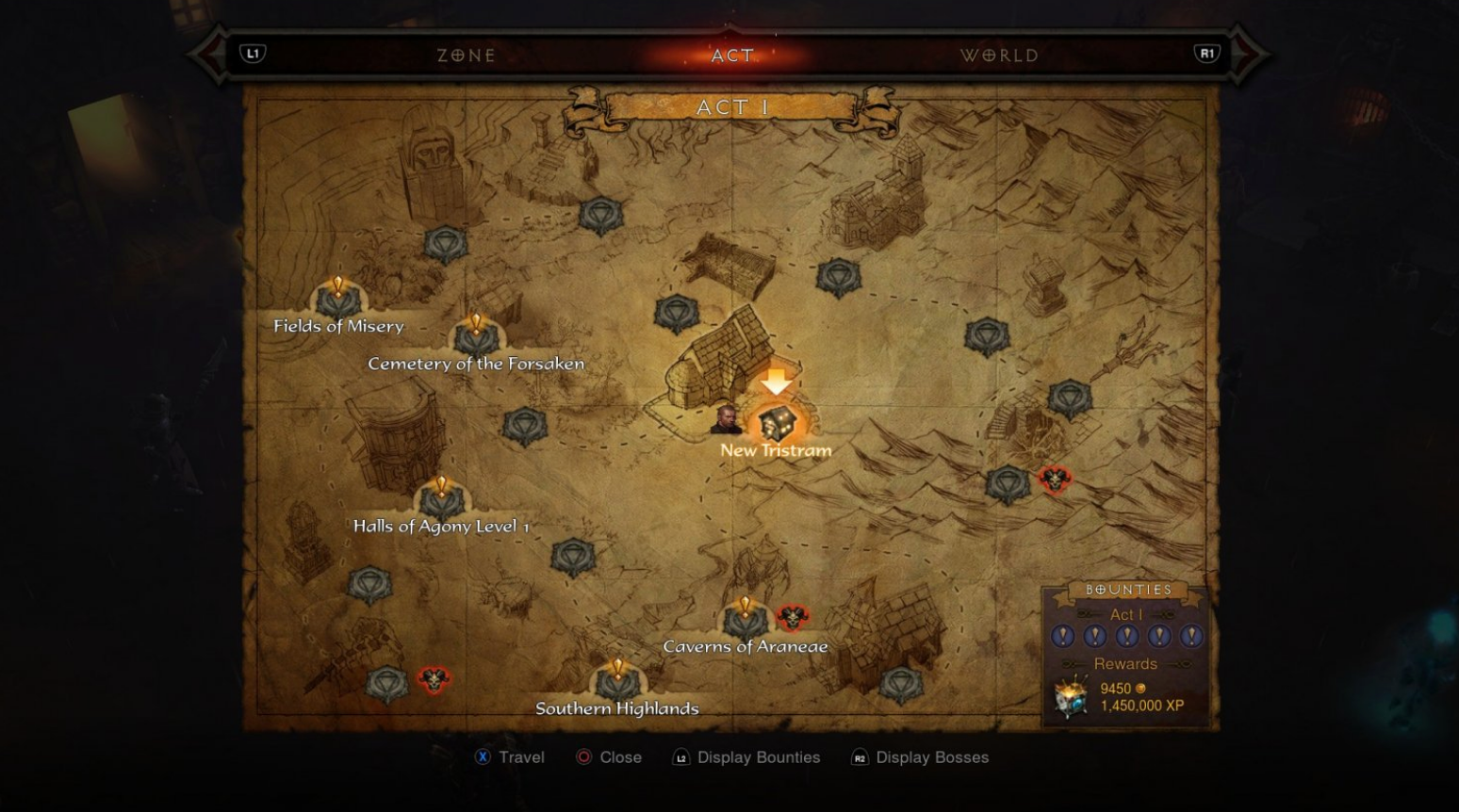 Joc Diablo III : Ultimate Evil Edition pentru XBOX ONE Second-Hand SH