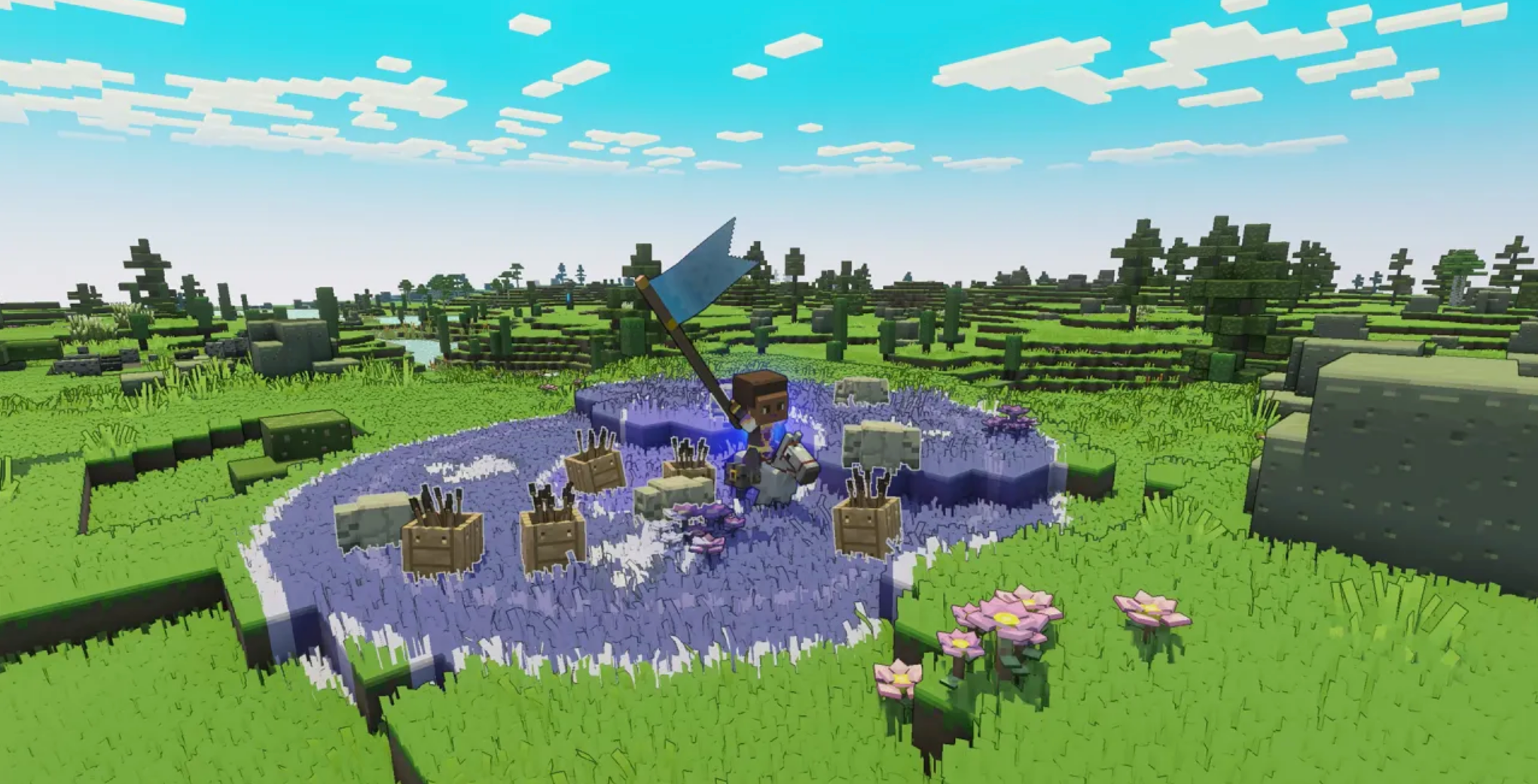 Joc Minecraft Legends Deluxe Edition pentru Nintendo Switch Second-Hand SH (fara carcasa)