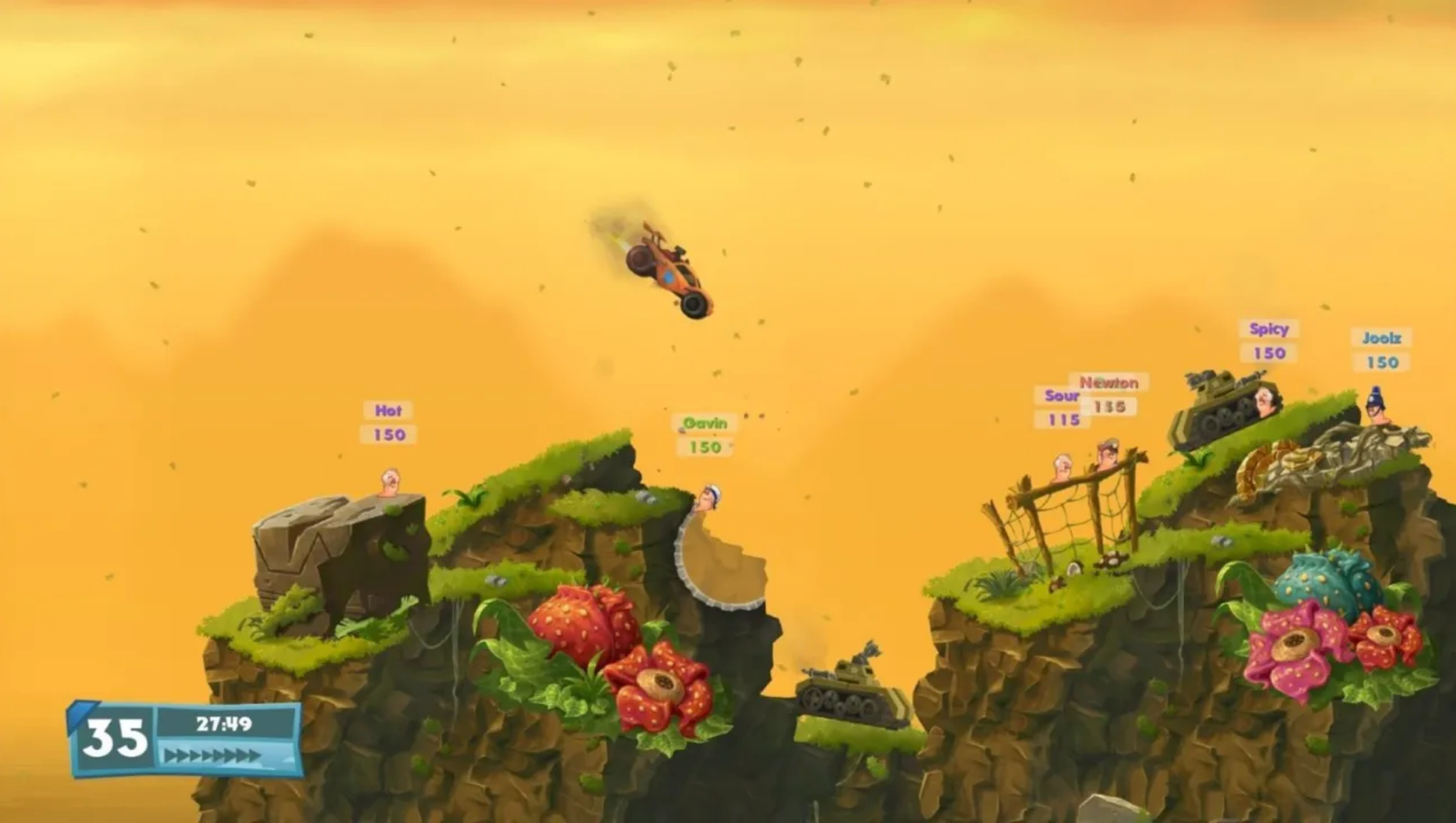Joc Worms Wmd All Stars pentru XBOX ONE Second-Hand SH