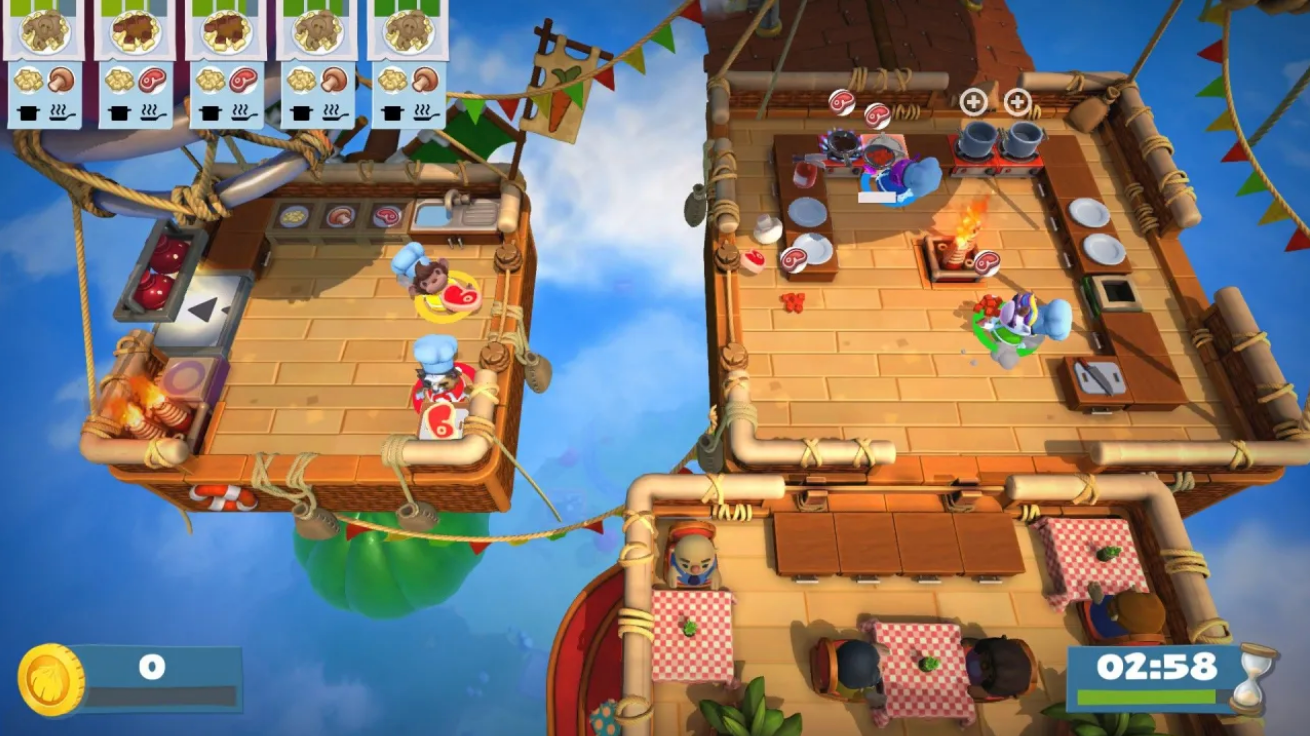 Joc Overcooked Overcooked 2 Double Pack pentru Xbox One Second-Hand SH