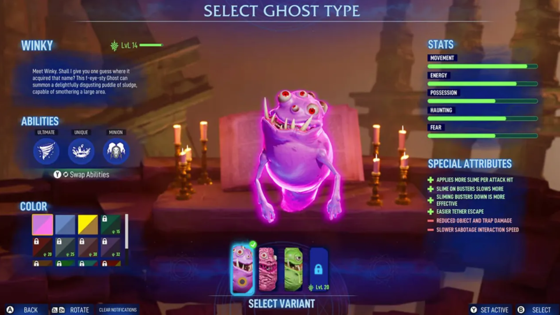 Joc Ghostbusters Spirits Unleashed Ecto Edition pentru Nintendo Switch NOU