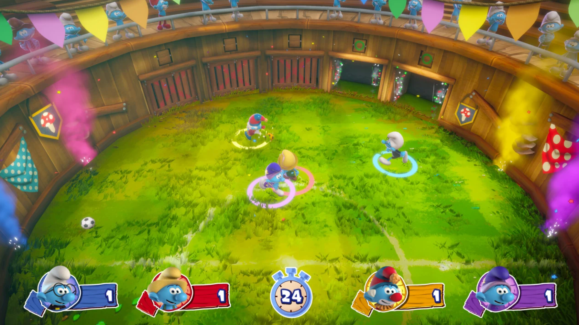 Joc The Smurfs Village Party pentru Nintendo Switch NOU
