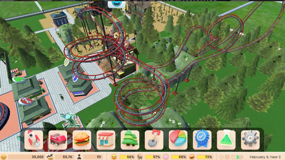 Joc Rollercoaster Tycoon Adventures Deluxe pentru PS5 PlayStation 5 Second-Hand SH