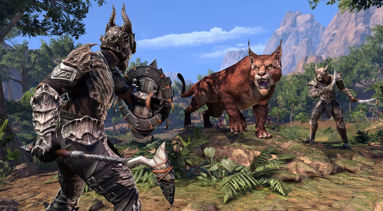 Joc The Elder Scrolls Online Elsweyr pentru PS4 Second-Hand SH