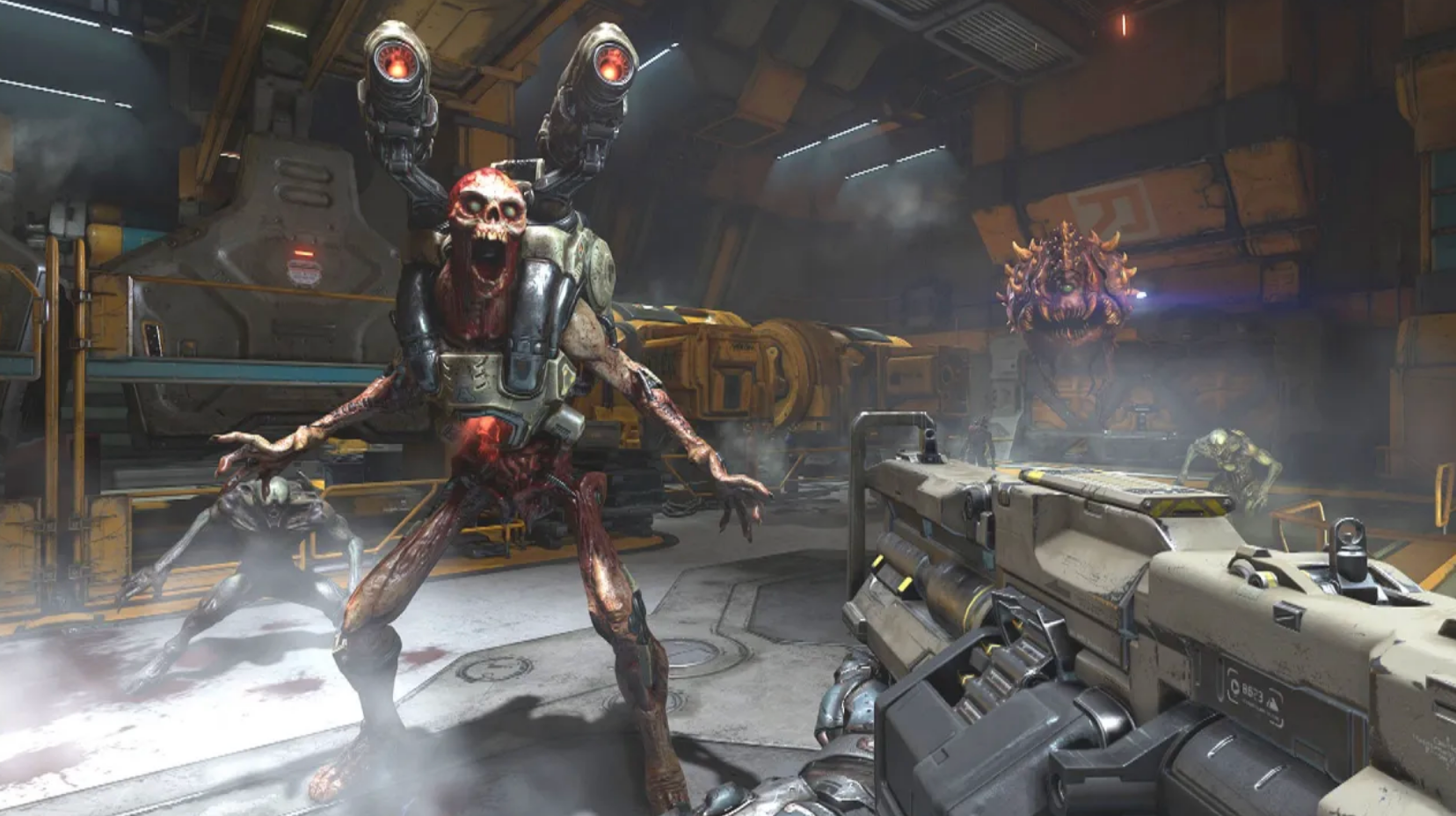 Joc Doom Includes Demon Multiplayer Pack pentru Xbox One Second-Hand SH