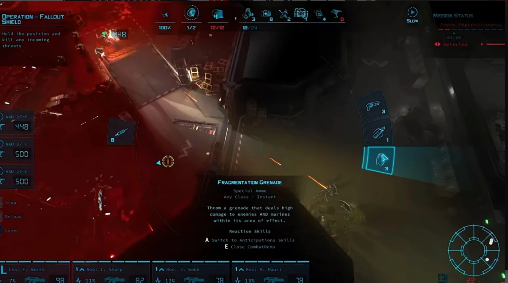 Joc Aliens Dark Descent pentru PlayStation 5 PS5 Second-Hand SH