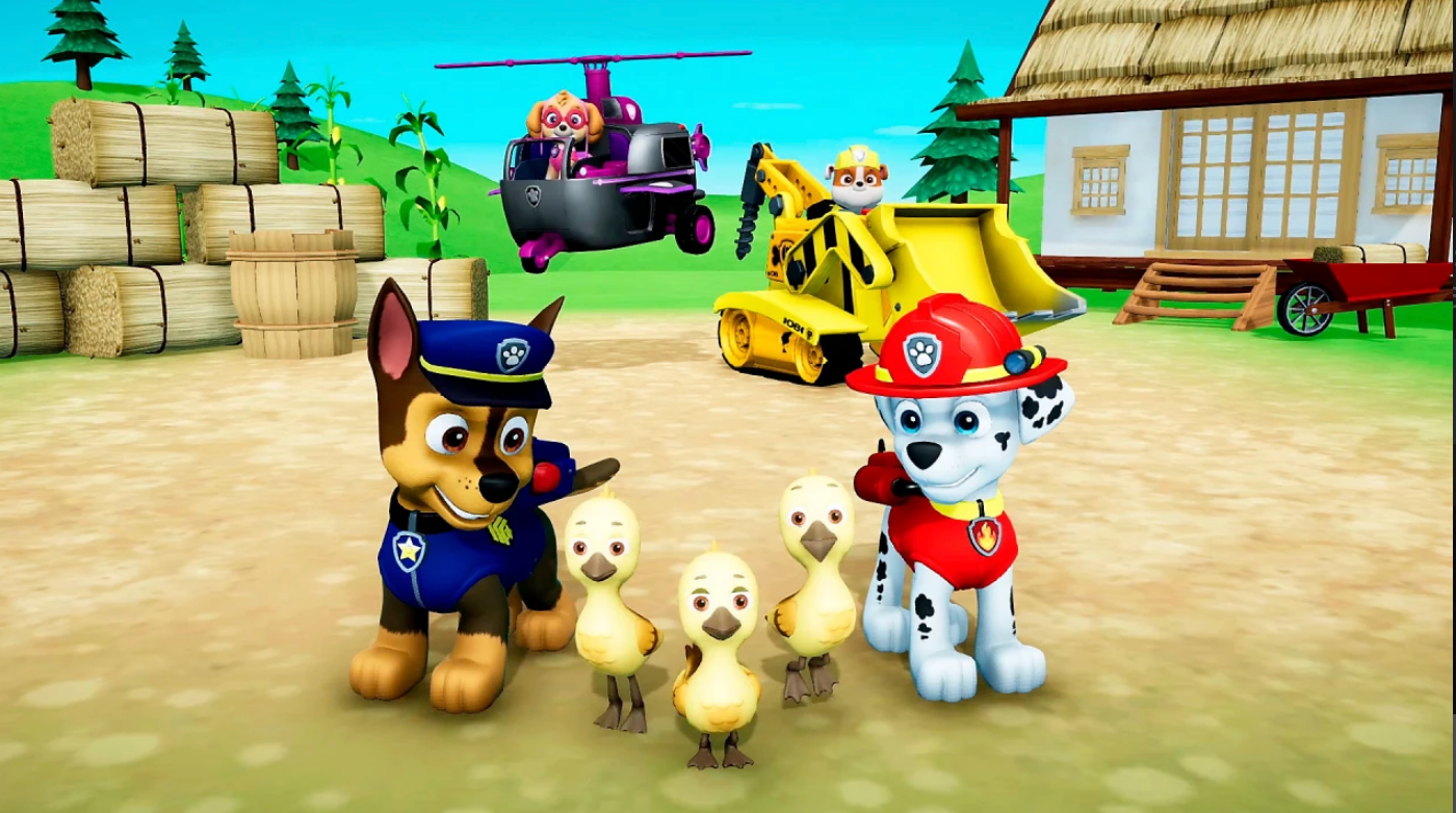 Joc Paw Patrol On A Roll pentru PS4 PlayStation 4 Second-Hand SH