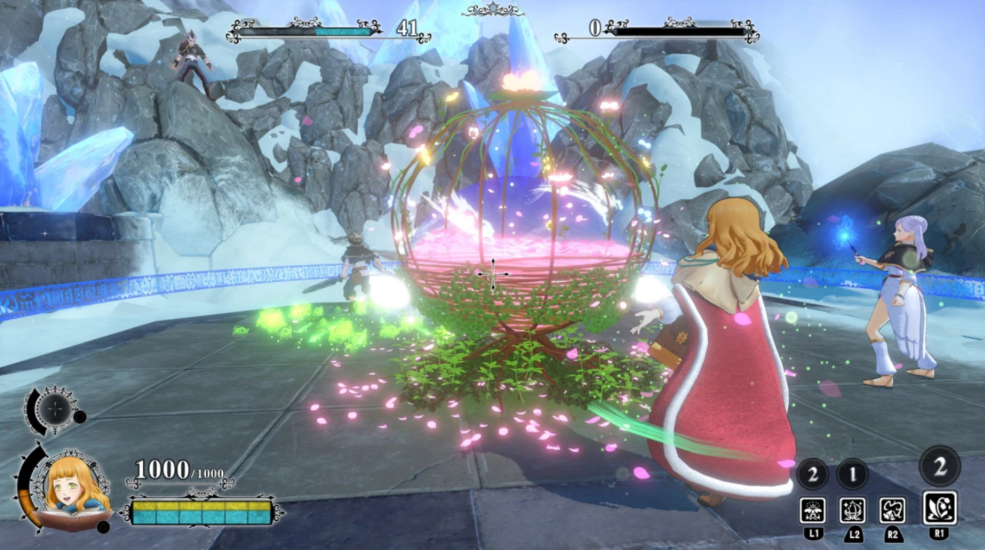 Joc Black Clover Quartet Knights pentru PS4 PlayStation 4 Second-Hand SH