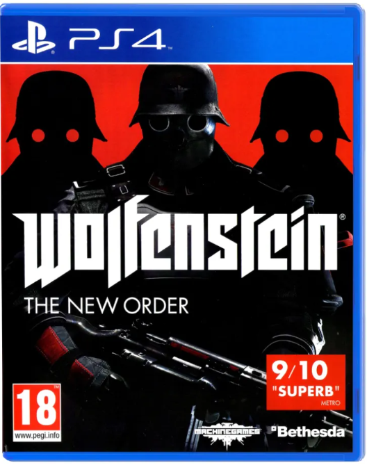 Joc Wolfenstein: The New Order pentru PlayStation 4 PS4 Second-Hand SH