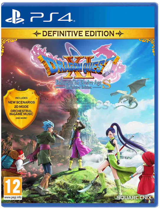 Joc Dragon Quest XI Echoes Of An Elusive Age Definitive Edition pentru PlayStation 4 PS4 Second-Hand SH