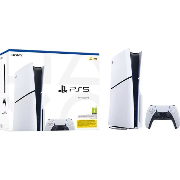 Consola PlayStation 5 Slim (PS5) 1TB, D-Chassis, Alb Second-Hand SH