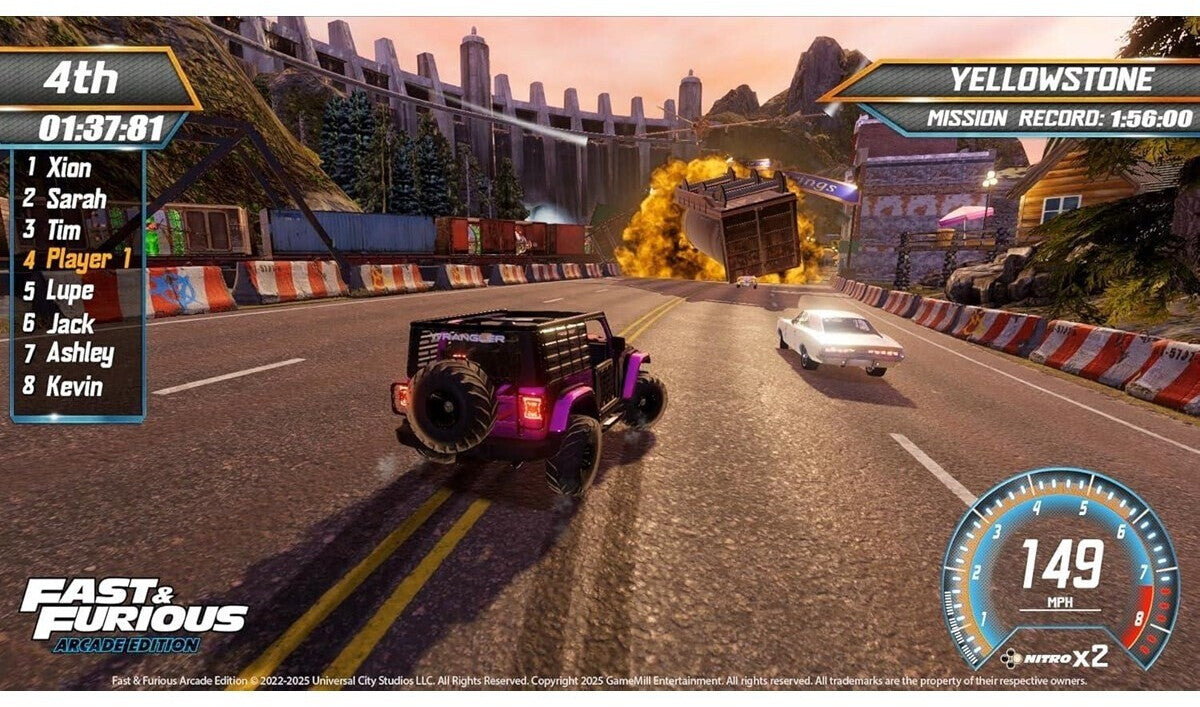 Joc Fast & Furious Arcade Edition pentru Nintendo Switch NOU