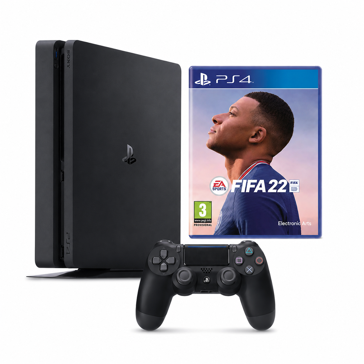 Consola Sony PlayStation 4 SLIM PS4 1TB + Controller + FIFA 22 Second-Hand SH
