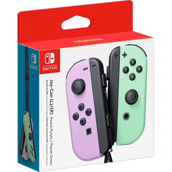 Pereche Joy-Con NINTENDO Switch, Pastel Purple - Pastel Green Violet-verde