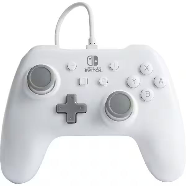 Controller POWER A pentru Nintendo Switch , Alb NOU