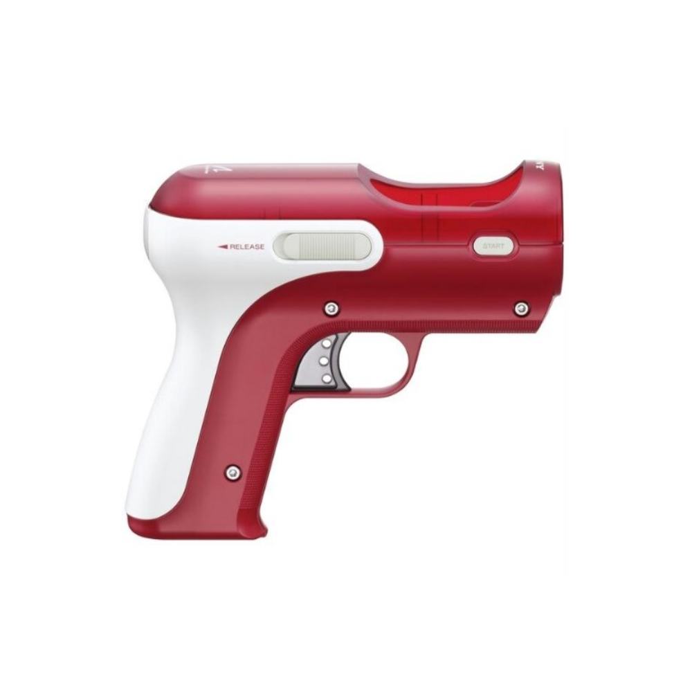 Accesoriu pistol Sony Motion Control Gun pentru PS3 (PlayStation Move), design realist – Roșu Second-Hand SH