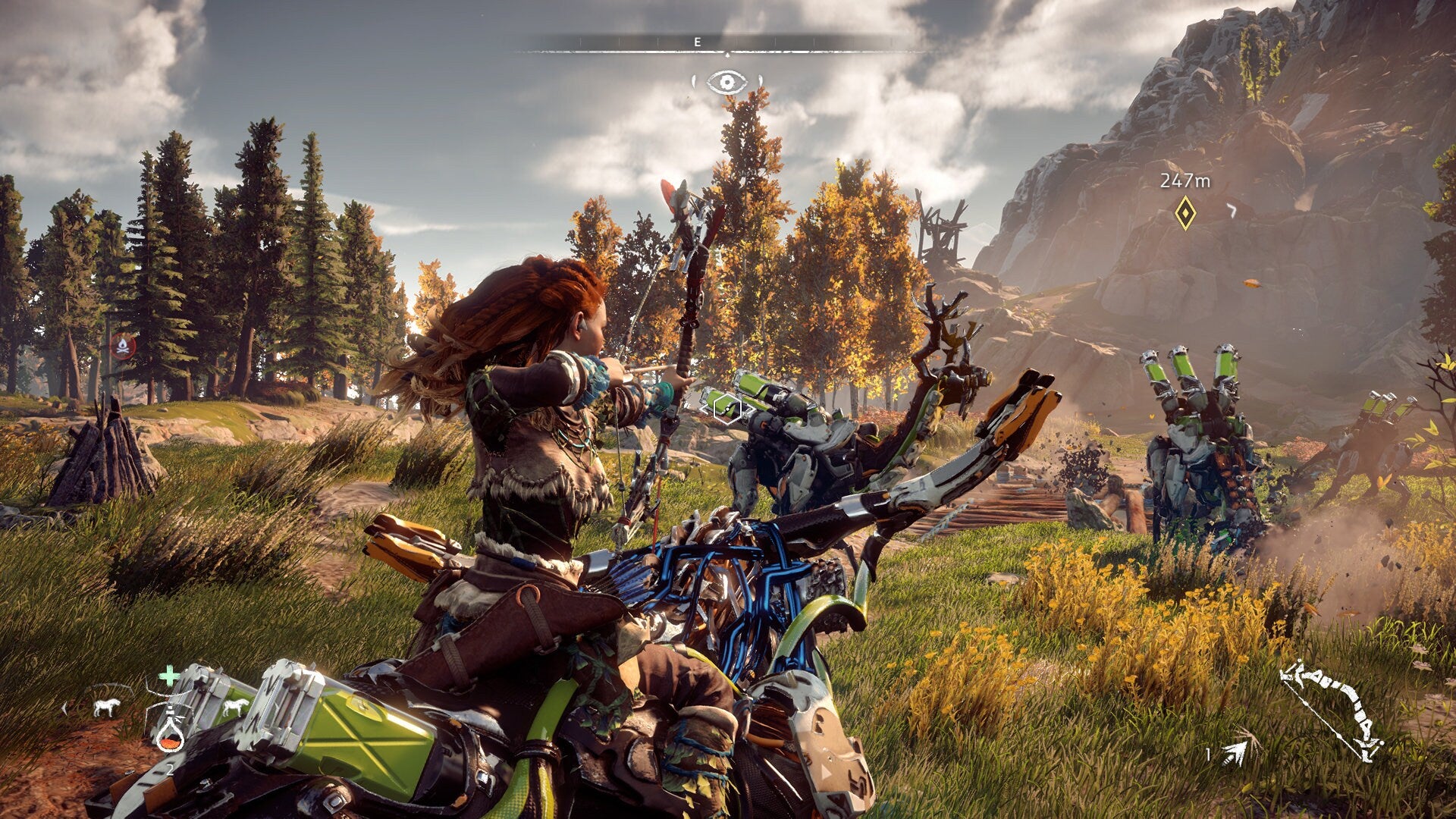 Joc Horizon Zero Dawn pentru PlayStation 4 PS4 Second-Hand SH