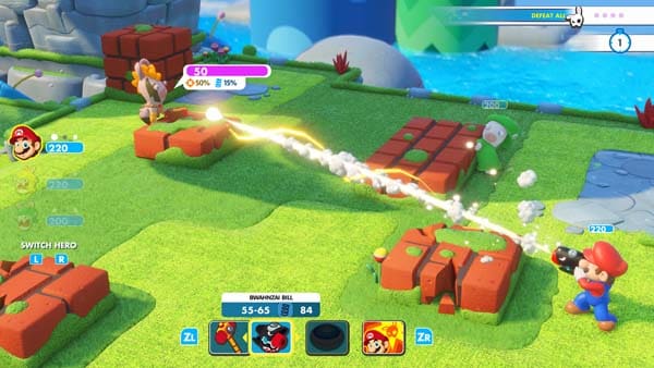 Joc Mario + Rabbids Kingdom Battle Nintendo Switch Second-Hand SH