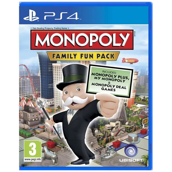 Joc Monopoly Fun Family Pack pentru PlayStation 4 PS4 Second-Hand SH