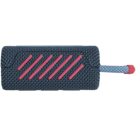 Boxa portabila JBL GO3, IPX67, Bluetooth, Albastru-Roz NOU
