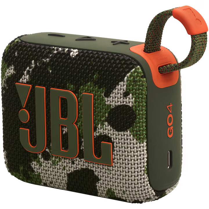 Boxa portabila JBL Go 4, IP67, Bluetooth, Auracast, Camuflaj NOU